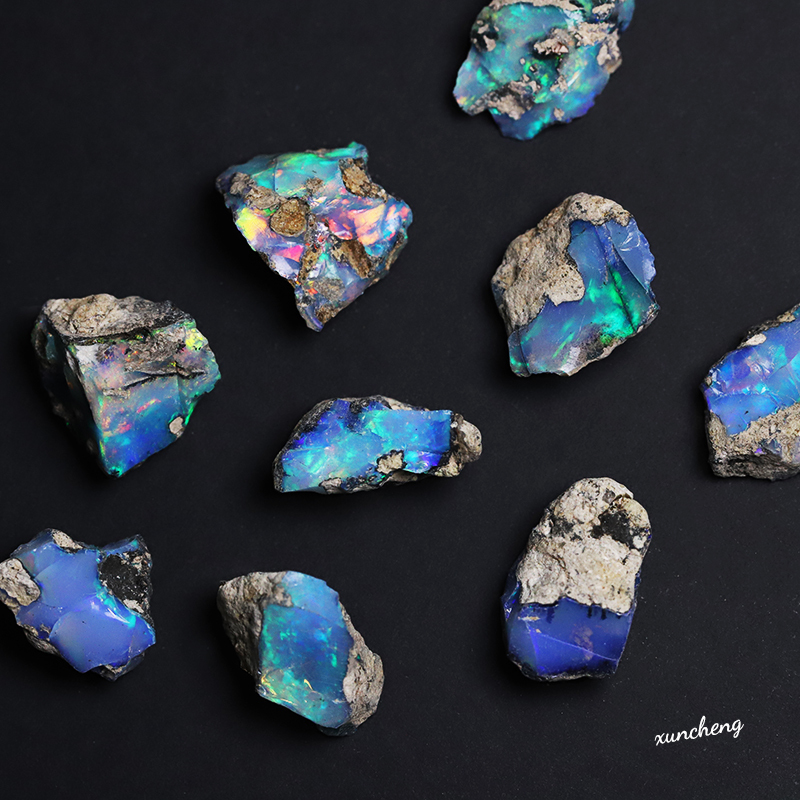 D1 Natural African Blue Opal Raw Stone Mineral Specimen for Educational and Scientific Purposes D1 Natural African Blue Opal Raw Stone Mineral Specimen for Educational and Scientific Purposes
