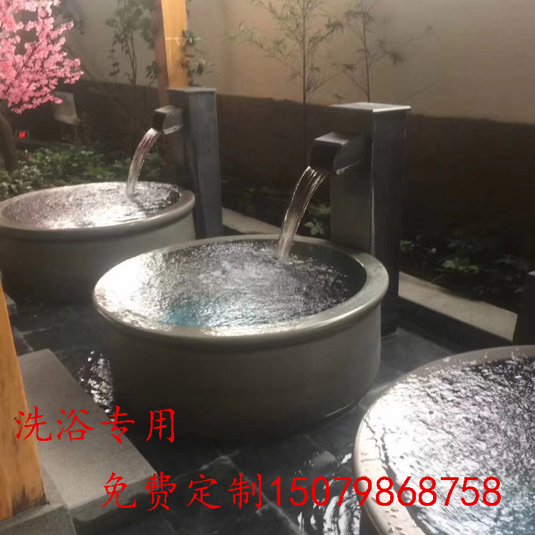 Ceramic Bubble Bath 1 2 m bath Grand-cylinder day style Korean bath Bath Big Vat Manufacturer Customised Extreme Lesoup