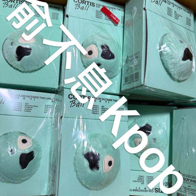 อัลบั้มเดบิวต์แท้ของ Cortis อัลบั้ม Hybe Mini1 รุ่นสีนอกกรอบ แบบบอลเวอร์ชัน