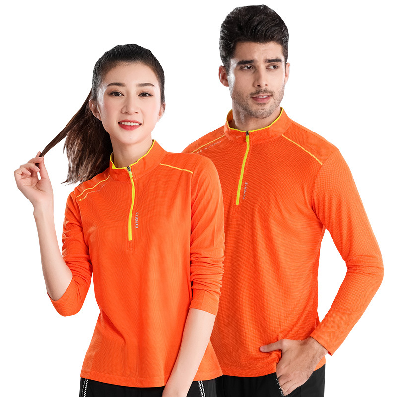 Women's Quick-Drying Clothing, Men's Short-Sleeved Large Size Sweat-Absorbent, Quick-Drying, Loose, Thin, Long-Sleeved Fitness Summer Sports Outdoor T-Shirt