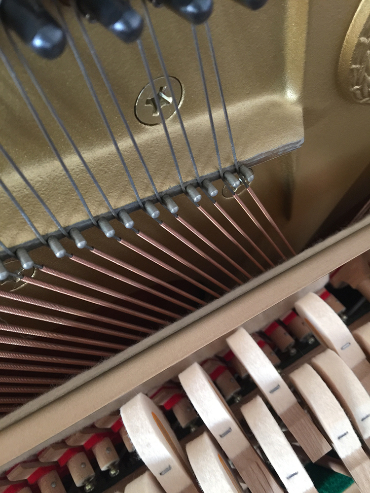Đàn piano trung cổ Nhật Bản Yamaha Yamaha MX100M màu đen dọc piano co