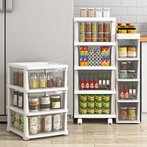 32 40 46 Transparent storage cabinet drawer type narrow toilet gap storage storage box slit shelf