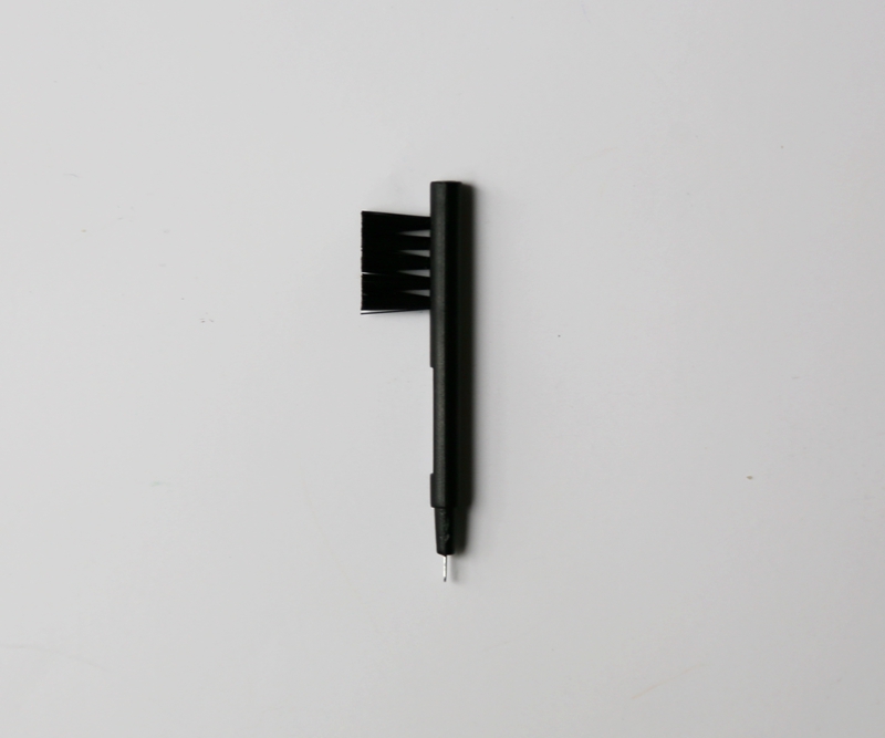 Hearing aid cleaning and maintenance brush magnet U-shaped steel needle brush medical equipment cleaning and maintenance small brush