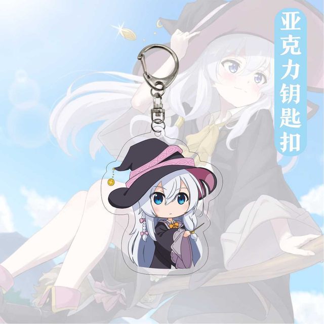 1 ການຂົນສົ່ງຟຣີ anime peripheral acrylic keychain Witch Journey peripheral Irena bag pendant