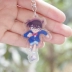 Anime ngoại vi acrylic Keychain thám tử Conan Strange Kid Kid Anime Keychain Bag Mặt dây chuyền nhỏ - Carton / Hoạt hình liên quan