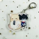 Anime ngoại vi acrylic Keychain thám tử Conan Strange Kid Kid Anime Keychain Bag Mặt dây chuyền nhỏ - Carton / Hoạt hình liên quan