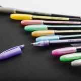 Мигающая флуоресцентная детская гуашь без запаха, милая многоцветная ручка-роллер для школьников и студентов, начальная и средняя школа, граффити