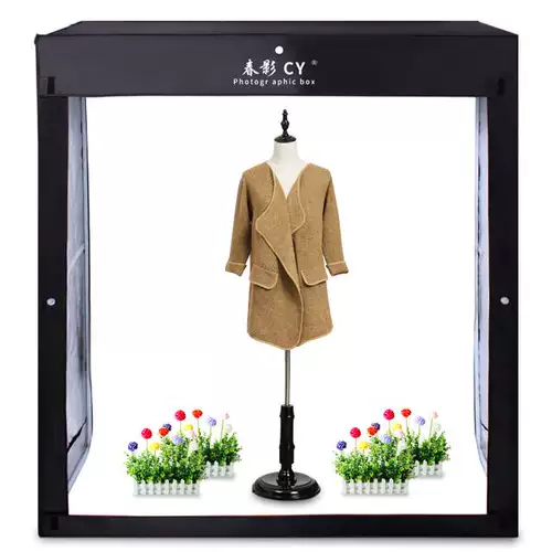 Студия настольная лампа одежда светодиодный небольшой костюм профессиональная мини-одежда фотостудия мягкий световой короб фото