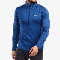 40500/Supx Blue Semi -Zipper Pellover