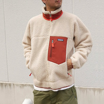 Pop brand Patagonia Classic Retro-X mens retro warm windproof fleece jacket 22830 23056