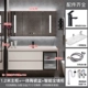 120 см/Smart Full Mirror Cabinet/интегрированный керамический бассейн +заказ на отправку установки