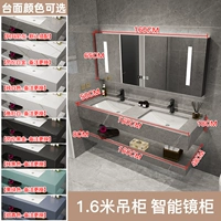 160 см. Керамика Rock Board [Dual Pot] +Smart Full Mirror Cabinet +заказ на отправку установки