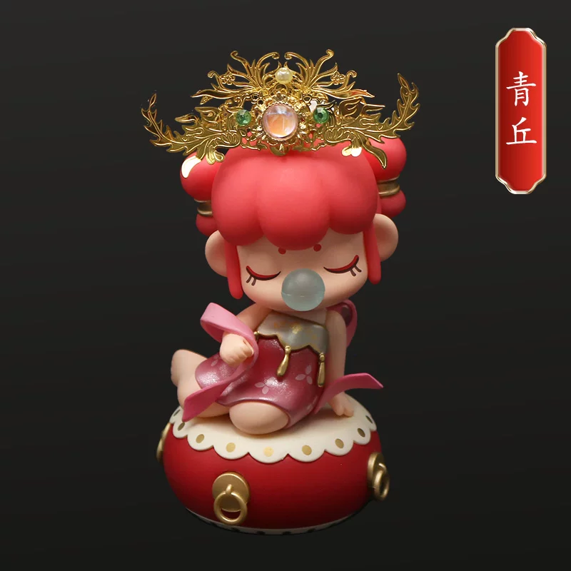 Древний костюм blind box Руолай модель игрушка головной убор 30 см кукла BJD ханфу древний стиль царственный венец hairpin шаг shake