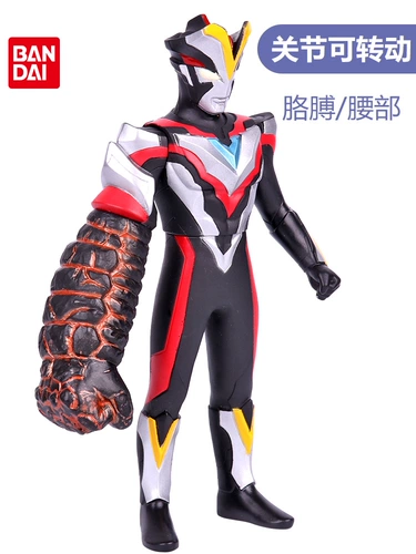 Bandai, victor, Ultra, Ультрамен Тига из мягкой резины, монстр, игрушка, кукла