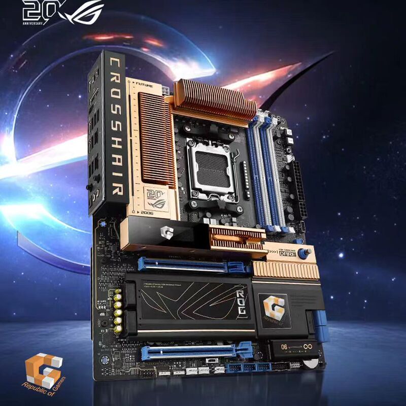 Asus Rog Crosshair 2006 Reissue X870E Republic of Gamers D5 Motherboard Brand New Chinese Version