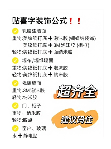 Моя свадебная свадебная схема комнаты, лента лента -Tip Paper Dot, клейкий костюм без следов, без вреда стены счастливые дела принадлежности