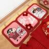 My wedding products, wedding bedside carpet, red festive decorative floor mat, wedding room atmosphere layout, clearance goods