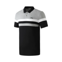 Áo thun thể thao nam chính hãng Li Ning 2019 loạt thời trang thể thao mới áo sơ mi polo ngắn tay APLP103 - Áo polo thể thao polo áo