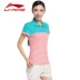 APLJ172-1 APLJ172-2 Li Ning Counter áo sơ mi nữ tay ngắn chính hãng 14 mùa thu - Áo polo thể thao Áo polo thể thao