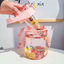2022 New Childrens Cup Cup Boys Summer Big Capacity Resistance High Temperature Kettle Cup Girls