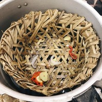 Pressure cooker oyster bamboo basket Special bamboo storage box Basket supplies storage basket Oyster basket Restaurant steamed oysters