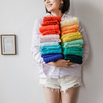 Xinjiang long-staple cotton cotton towel macaron candy color wash face towel adult couples absorbent soft towel
