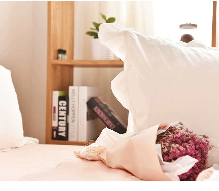 Bông màu đỏ khuyên bông giặt gối bông xù gối văn phòng