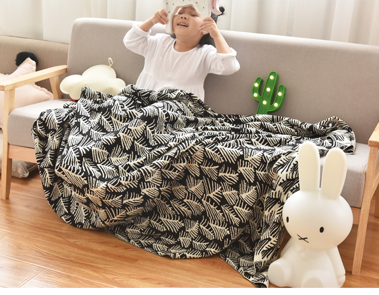 Nordic chăn bông máy lạnh chăn mền sofa giản dị bìa là chăn bông đơn mùa hè dành cho trẻ em nhỏ của - Ném / Chăn chăn lông lạc đà