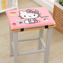 Summer student cushions memory cotton cushion Thickened Chair Rectangular Stool Chair Cushion Classroom Breathable Summer Fart Mat