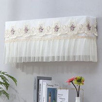 Sit-on-month air conditioning cover Hood Dust Cover Hanging Machine Cloth Art Wind Shield Boot Up Not To Take Anti-Straight Blow Hanging Type