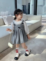 62519 Essential drawing of butterfly knot lace skirt