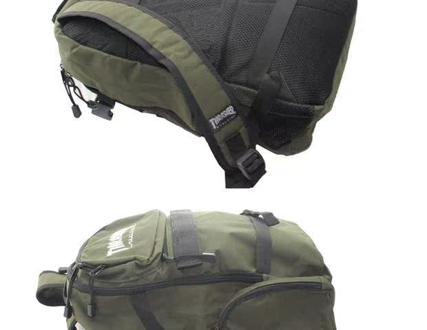 THRASHER ba lô cặp sinh viên túi máy tính phong cách thể thao ngoài trời ván trượt nhẹ cưỡi ba ​​lô - Trượt băng / Trượt / Thể thao mạo hiểm mini scooter