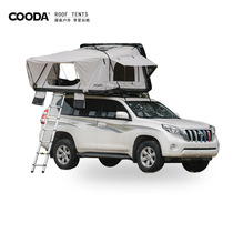 Cooda Outdoor Semi - Automatic Camp - folding ABS Hard Shell Wind - proof Mosquito - proof roof tent