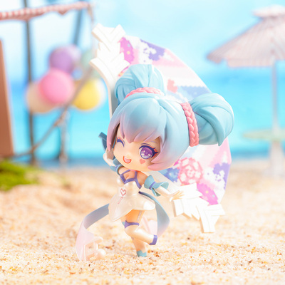 King of Glory Genuine Xiao Qiao May 5th Black Festival Limited Edition Love Breeze Heterochromatic Xiao Qiao Hand-made Ornament