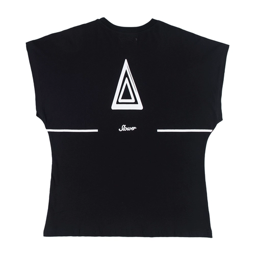 BIG FOR SAM Черный жилет подходит для мужчин и женщин, летняя летняя одежда для влюбленных, футболка, свободный крой, буква T