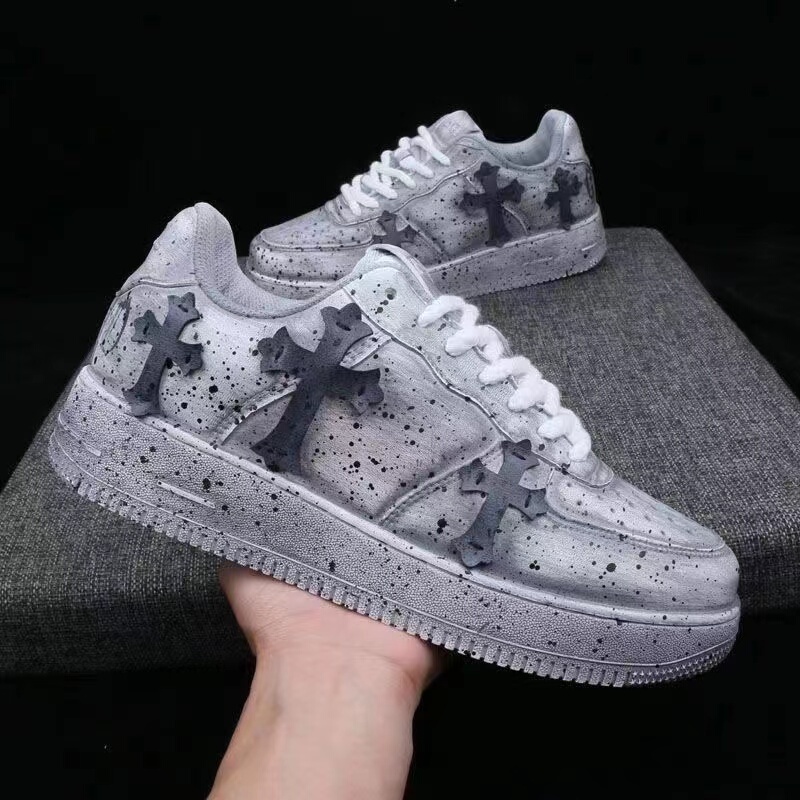 Men's Shoes, Original Retro Distressed Cross-Pattern Sneakers, Niche Design, Trendy Men's Shoes, High-End Fashion Brand, Versatile Men's Shoes, Original Retro Distressed Cross-Pattern Sneakers, Niche Design, Trendy Men's Shoes, High-End Fashion Brand, Versatile