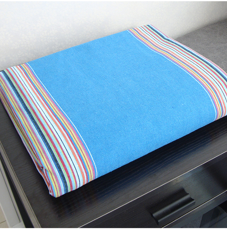100% cotton cũ vải thô tấm bông đơn dày 1,8m2 mét 1,5 giường cotton lanh lanh đôi lớn đơn - Khăn trải giường drap giường