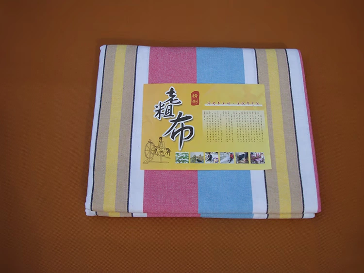 100% xác thực old-fashioned dày vải bông kang đơn tấm bông vải bông cũ lanh thô danh sách ký túc xá - Khăn trải giường tấm ra trải nệm