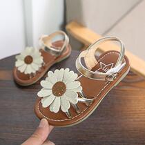 Summer Girl Sandals Shoes Students Beach Shoes 2019 Han Edition New Child Princess Shoe CUHK Tong Baby Toes Shoes