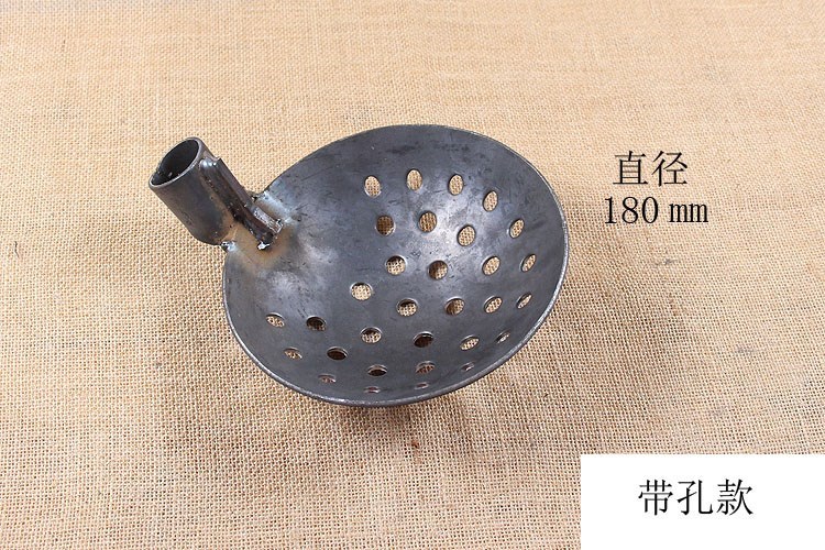 Ống thép dày xử lý dài bùn bùn thìa muỗng colander công cụ sắt muỗng đào hố phân làm sạch cống nông nghiệp - Dụng cụ cầm tay máy khoan bosch