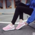 Giày thể thao nữ mùa xuân mới 2018 phiên bản Hàn Quốc của giày đế bằng thoáng khí nhẹ thoáng khí