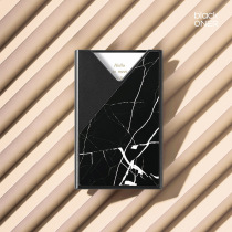  blackoner business card holder male business high-end convenient portable business card box metal corporate gift lettering customization