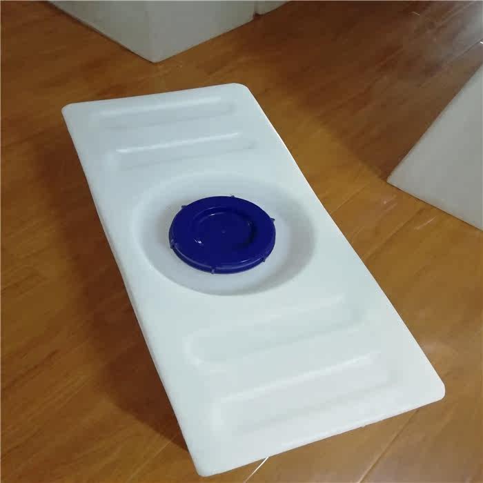 Custom-made PE plastic car water tank 80 liters concave lying clear water barrel drinking water barrel chemical barrel outdoor water tank square