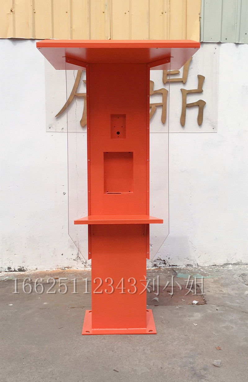 Monitoring IP network one-key visual intercom alarm pile park school scenic area community emergency intercom terminal column