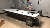 Data center computer table monitoring operation table cabinet command center dispatching table high-tech lifting conference table