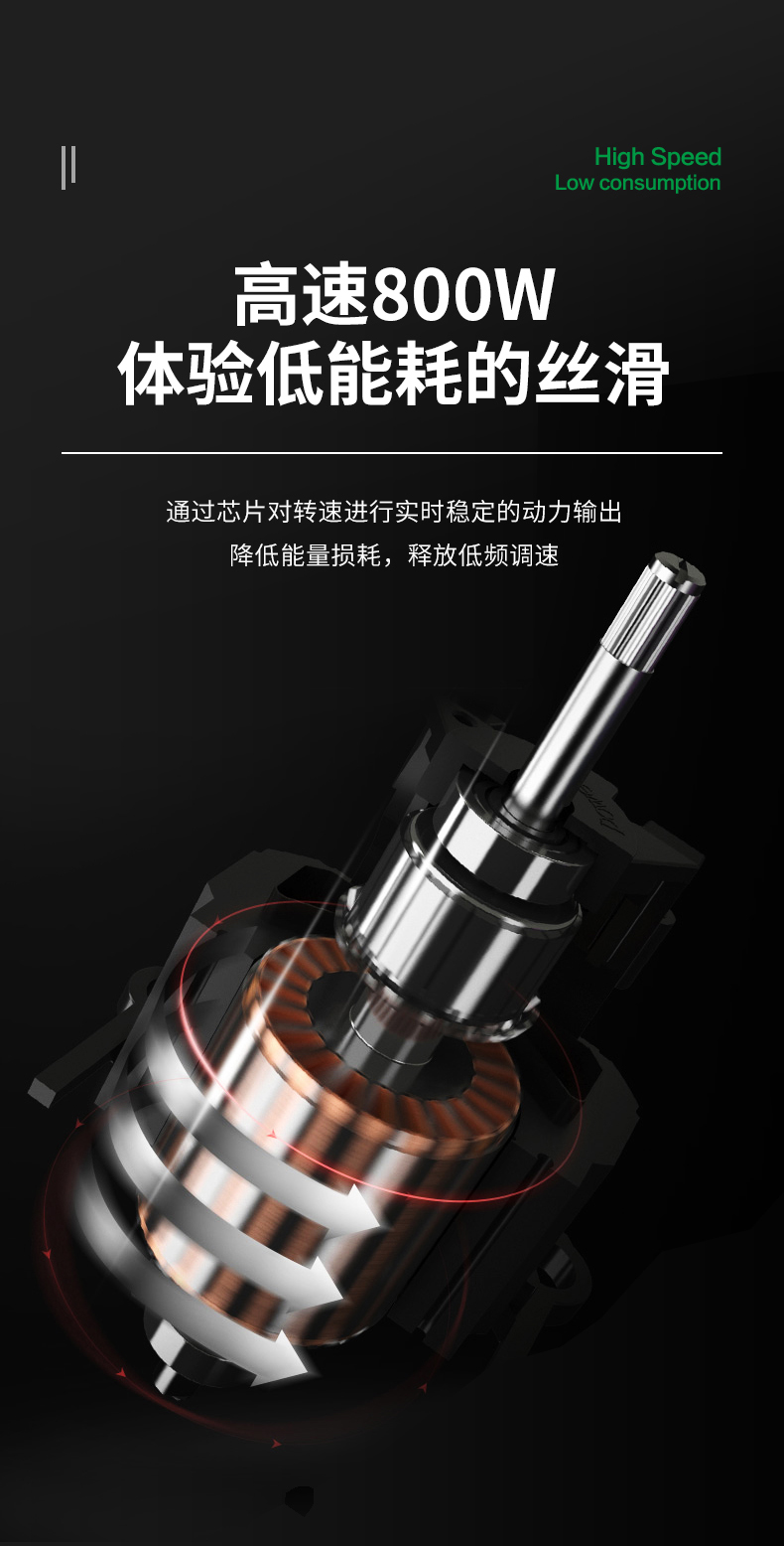 Vatti/华帝 智能破壁料理机 1.75L 38000转/分 图7