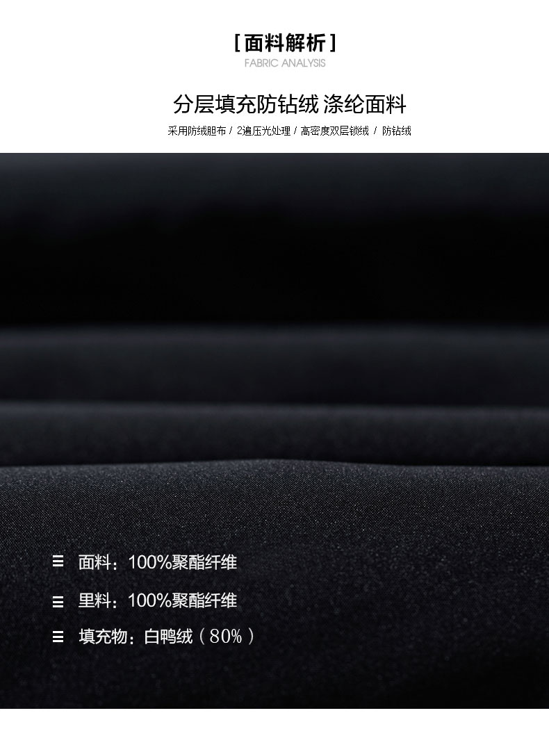 意邦伦 中老年男士加厚连帽羽绒服 图4