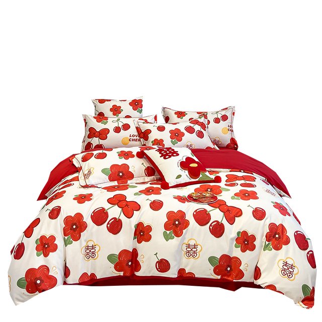 Good quality for four-piece set of high-end and high-density
