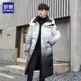 Демисезонный пуховик, удерживающая тепло куртка для влюбленных, градиент, 2024 года