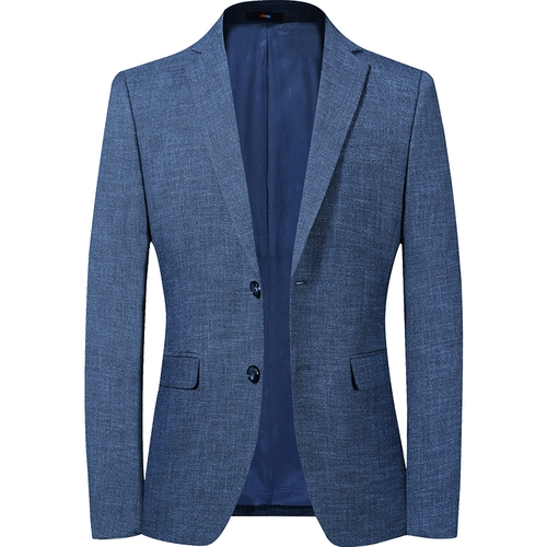 Мужской демисезонный приталенный осенний костюм для отдыха